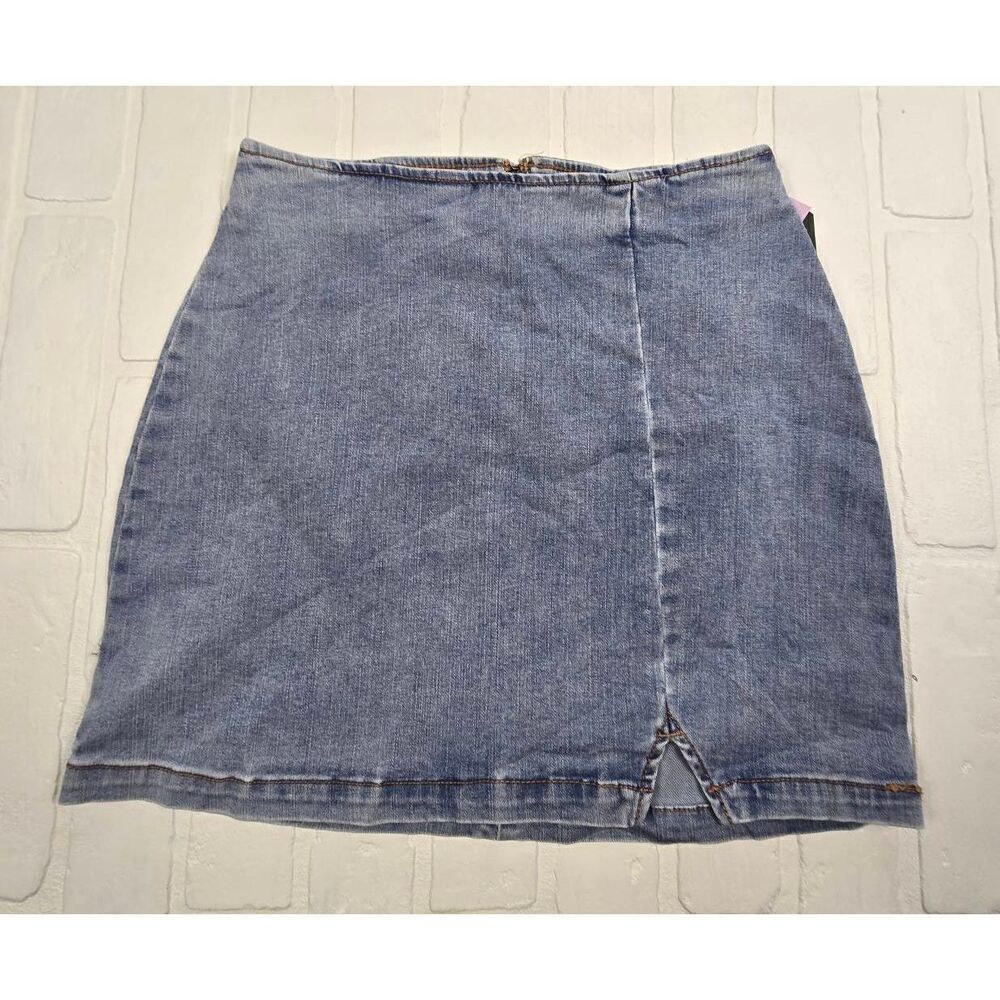 Wild Fable Light Wash Mini Skirt Size 2